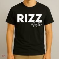 Rizz Master Funny Rizzler W Rizz Lord Rizz King T-Shirt thumb 3