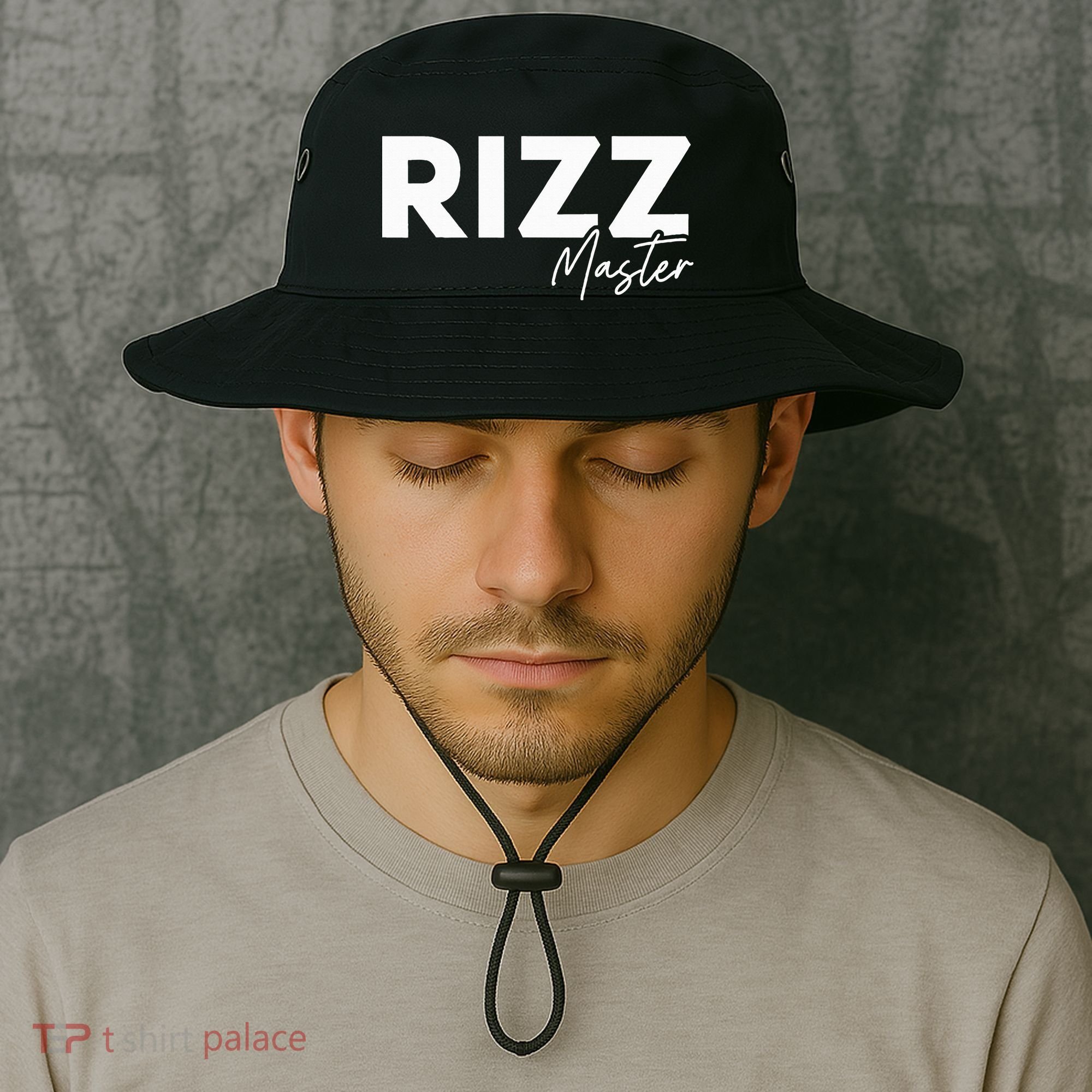 Rizz Master Funny Rizzler W Rizz Lord Rizz King Bucket Hat