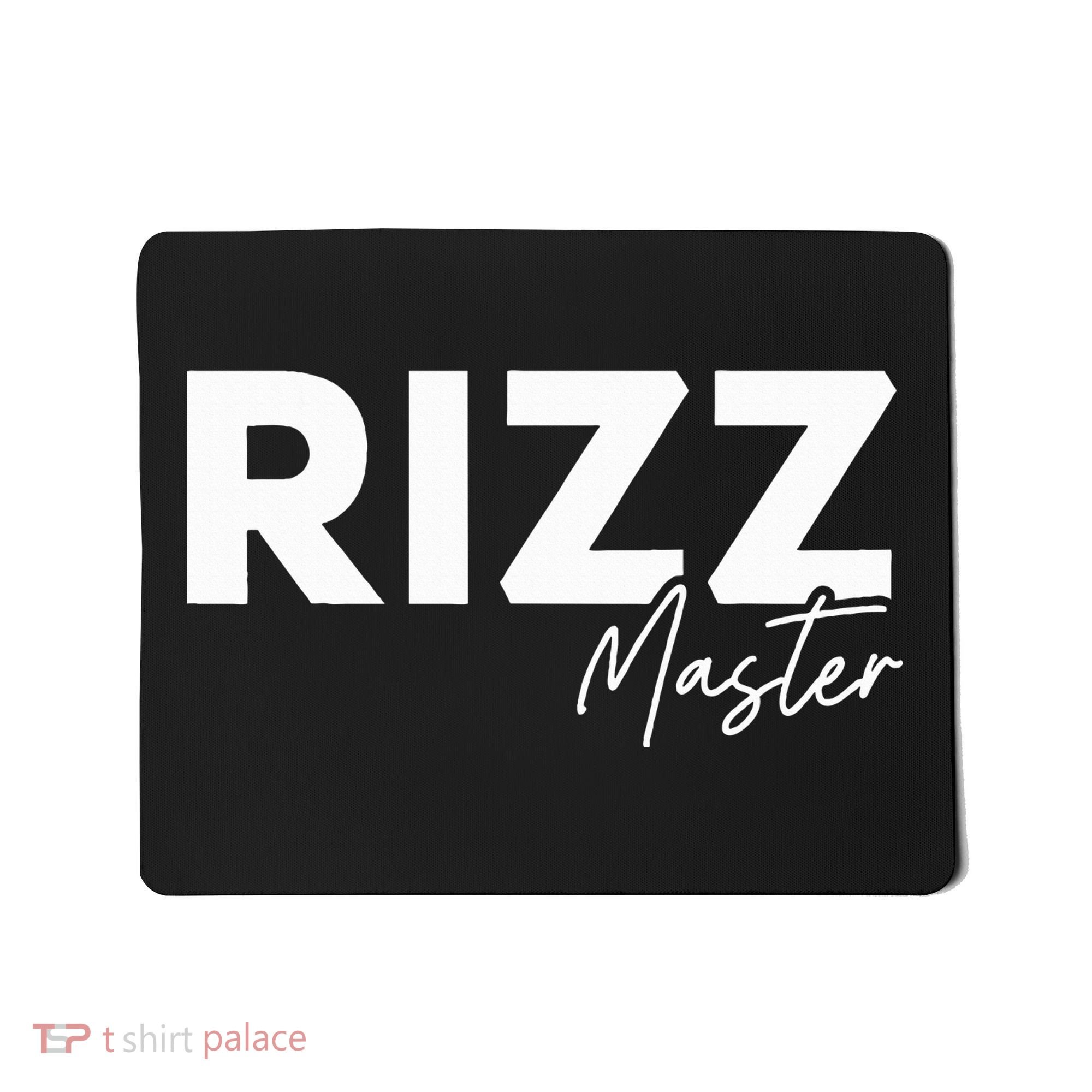 Rizz Master Funny Rizzler W Rizz Lord Rizz King Mousepad