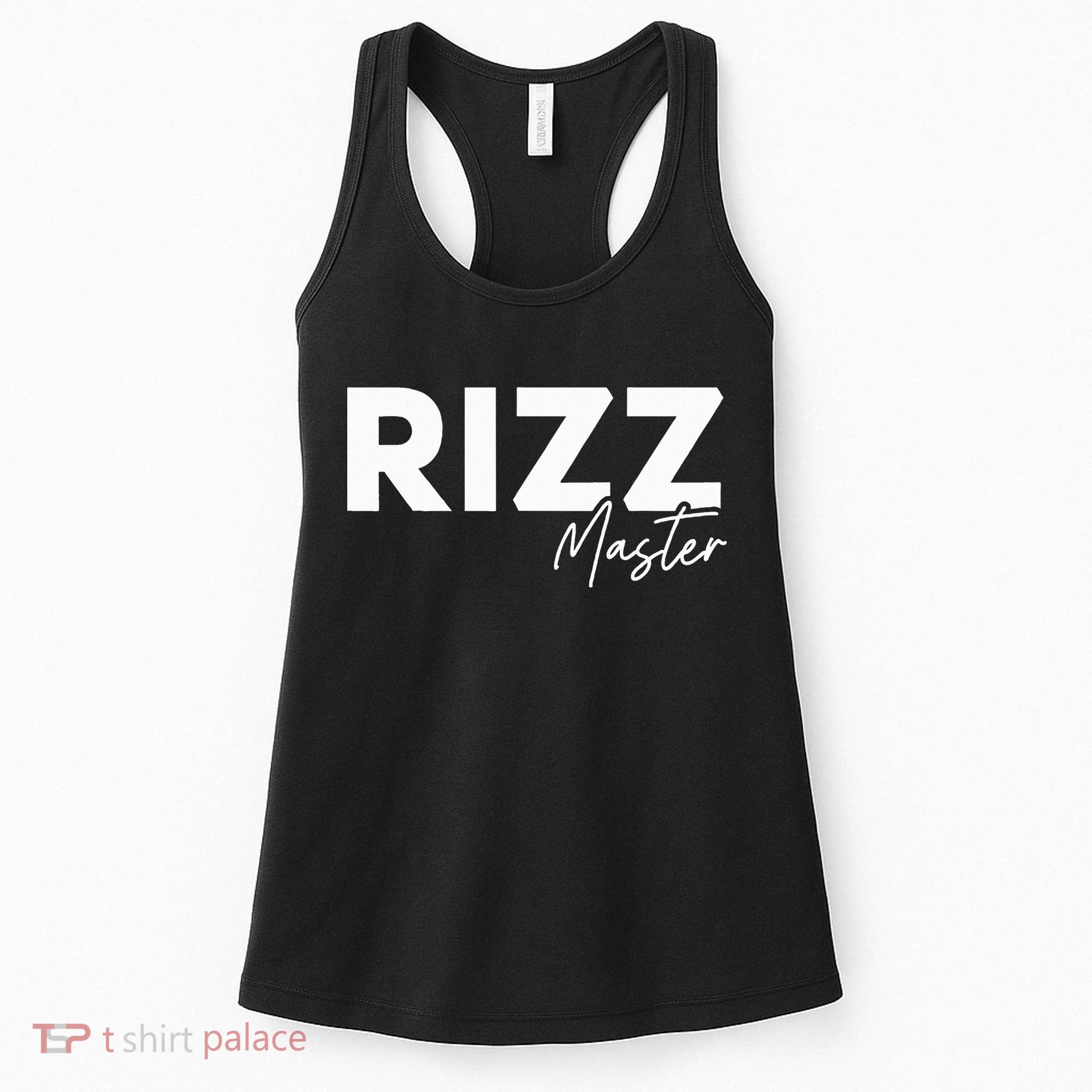 Rizz Master Funny Rizzler W Rizz Lord Rizz King Women's Tank Top