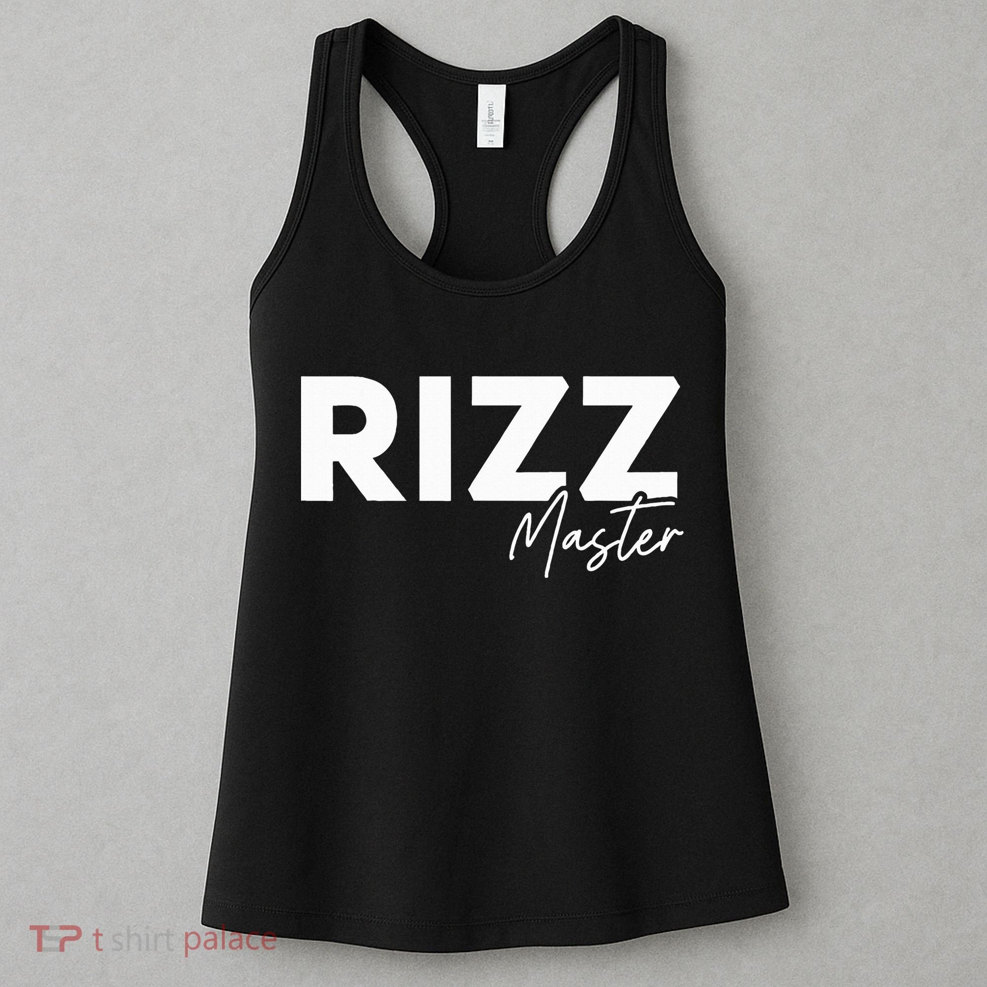 Rizz Master Funny Rizzler W Rizz Lord Rizz King Women's Tank Top