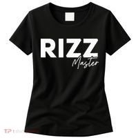Rizz Master Funny Rizzler W Rizz Lord Rizz King Women's T-Shirt thumb 0