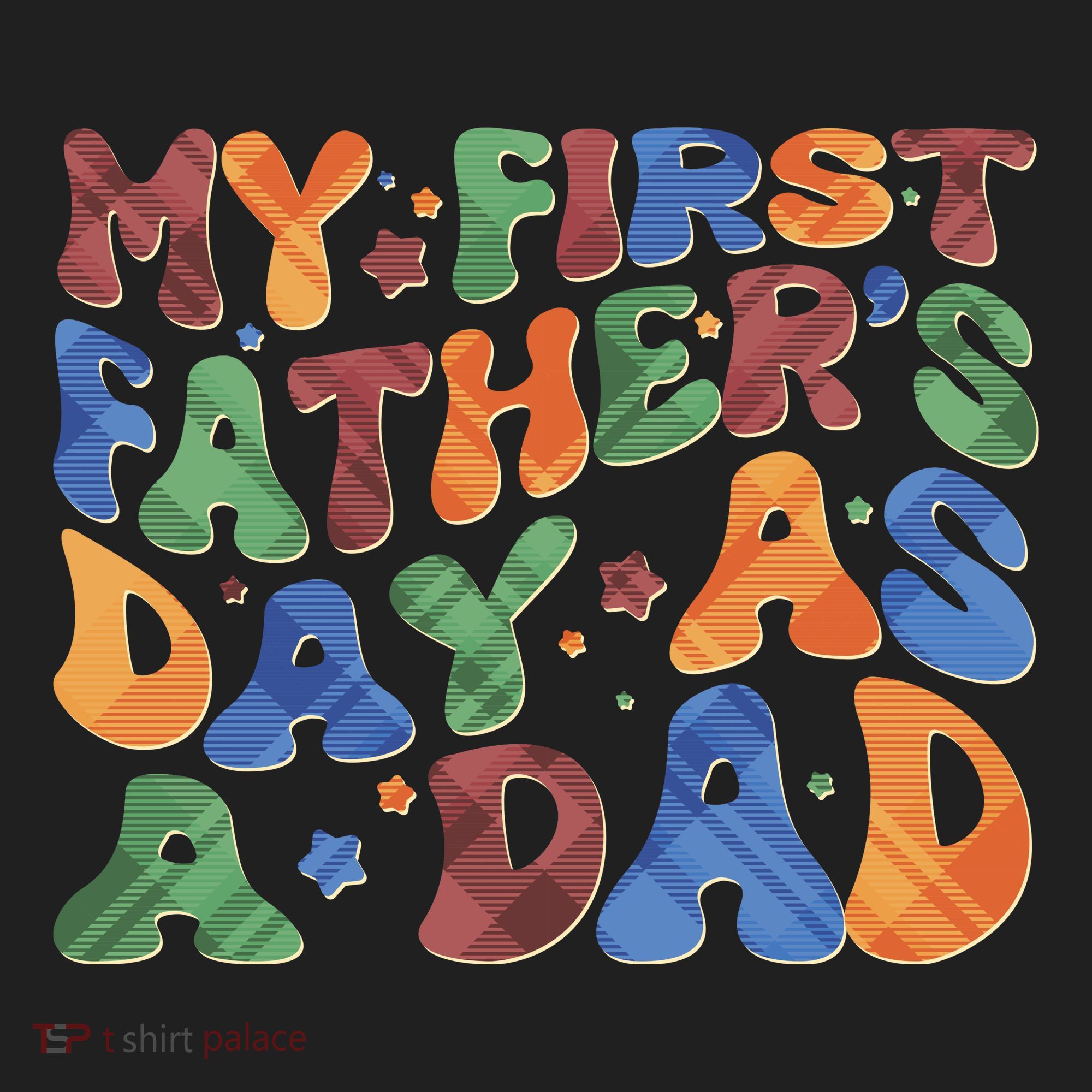 Retro My First Fathers Day As A Dad Tumbler