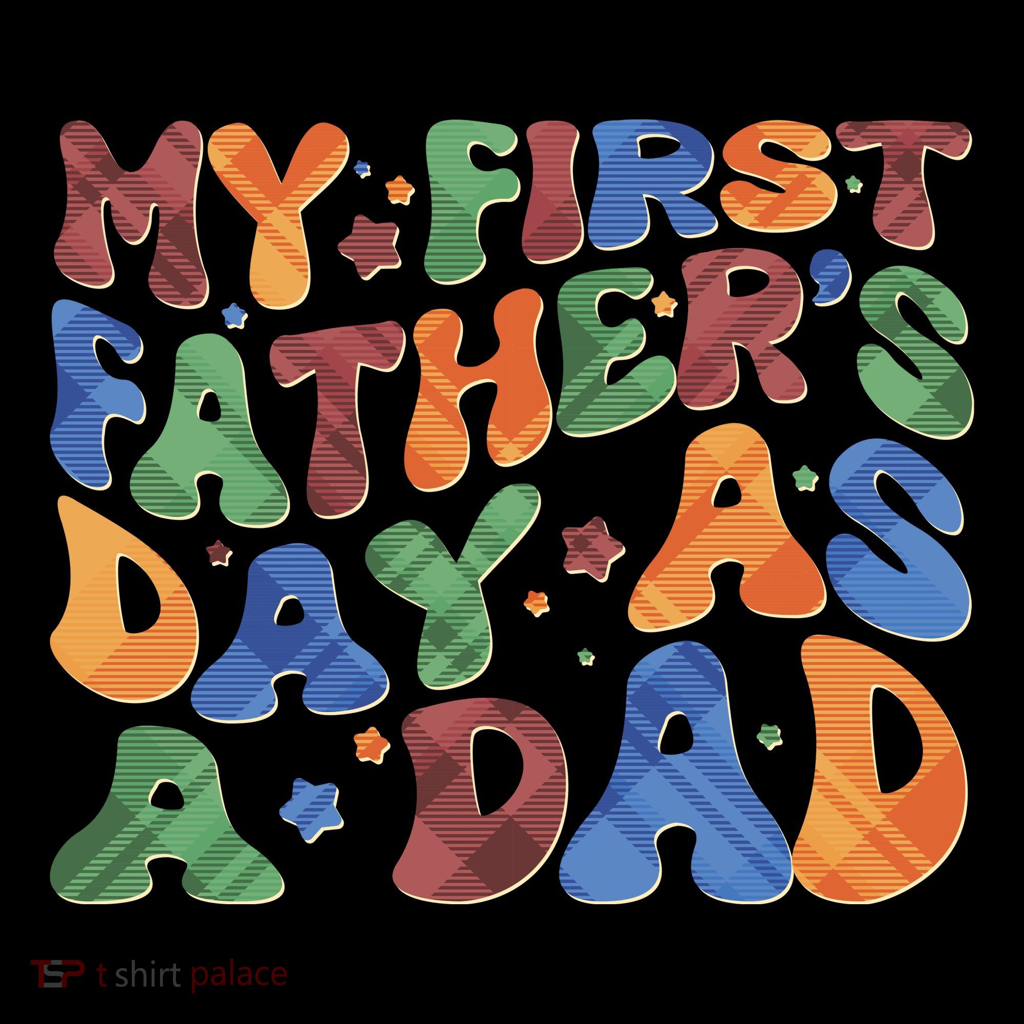 Retro My First Fathers Day As A Dad Women's T-Shirt