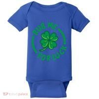 Rub Me For Luck Clover Lucky Symbol Gift Baby Bodysuit thumb 0