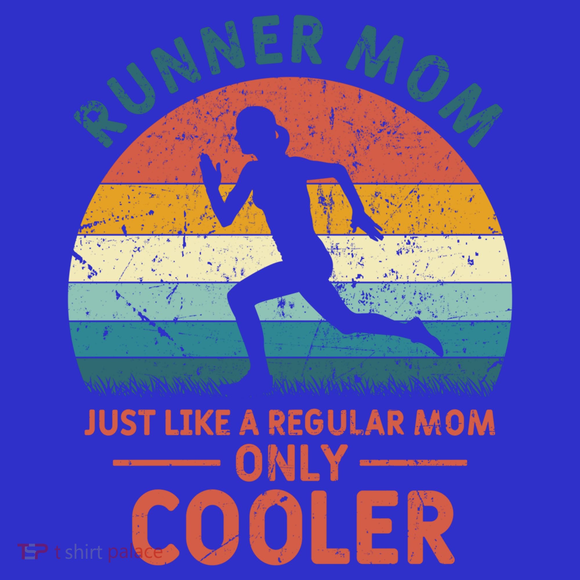 Runner Mom Funny Marathon Running Jogging Mother's Day Meaningful Gift Sweatshirt