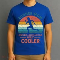 Runner Mom Funny Marathon Running Jogging Mother's Day Meaningful Gift T-Shirt thumb 3