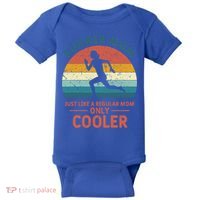 Runner Mom Funny Marathon Running Jogging Mother's Day Meaningful Gift Baby Bodysuit thumb 0