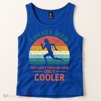 Runner Mom Funny Marathon Running Jogging Mother's Day Meaningful Gift Tank Top thumb 2