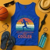 Runner Mom Funny Marathon Running Jogging Mother's Day Meaningful Gift Tank Top thumb 4