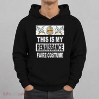 Retro Medieval Fest Renaissance Faire Costume Hoodie thumb 0