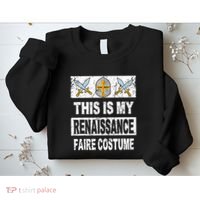 Retro Medieval Fest Renaissance Faire Costume Sweatshirt thumb 2