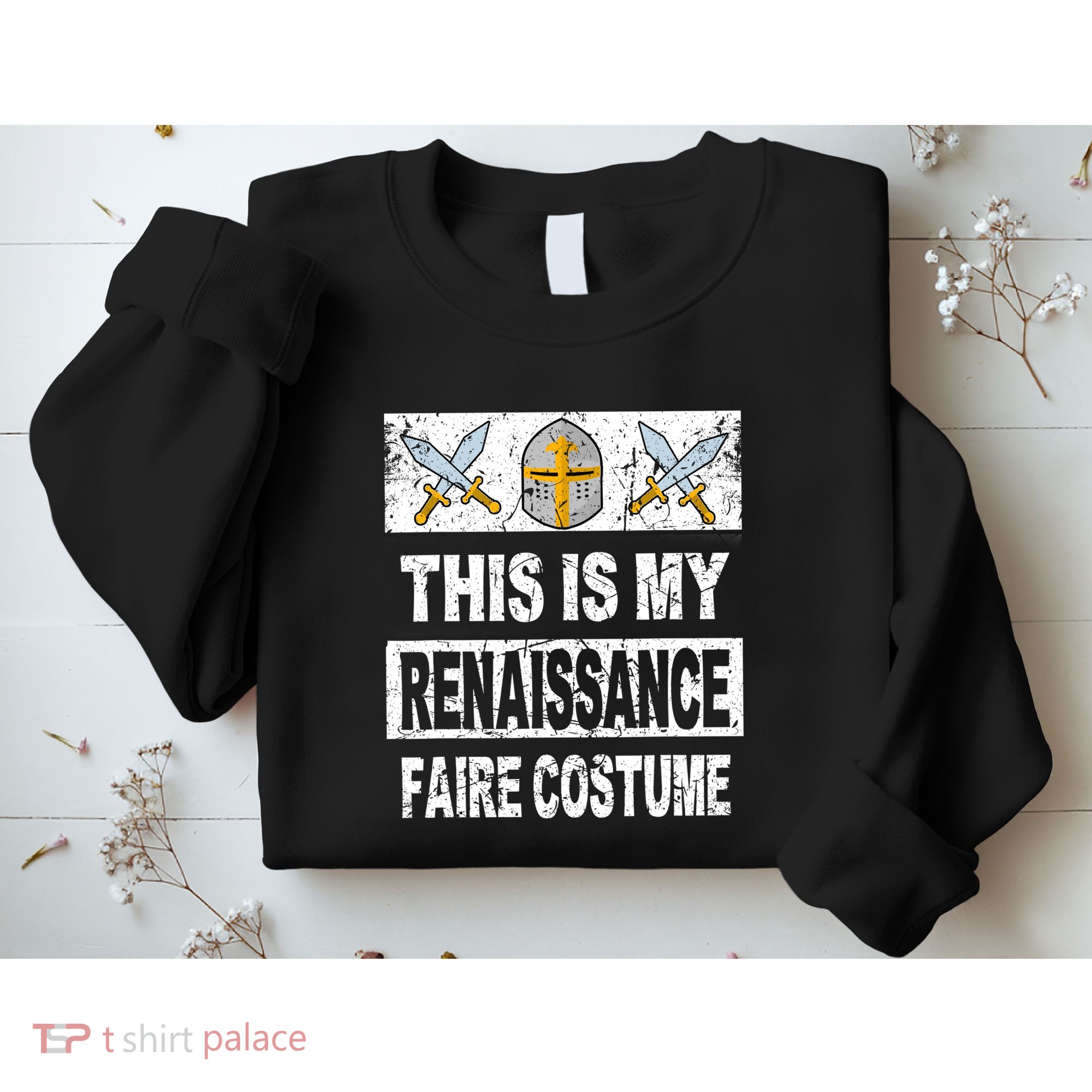 Retro Medieval Fest Renaissance Faire Costume Sweatshirt