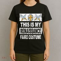 Retro Medieval Fest Renaissance Faire Costume T-Shirt thumb 4
