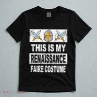 Retro Medieval Fest Renaissance Faire Costume T-Shirt thumb 5
