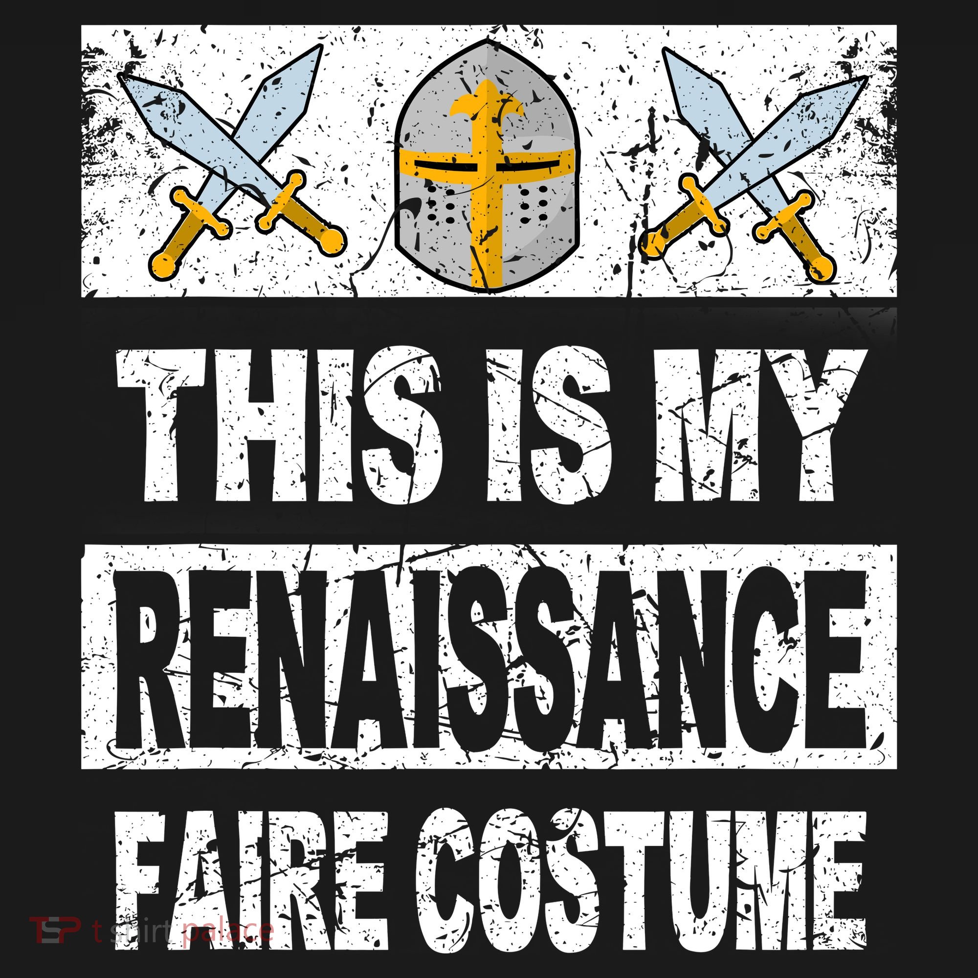 Retro Medieval Fest Renaissance Faire Costume Polo