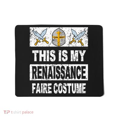Retro Medieval Fest Renaissance Faire Costume Mousepad