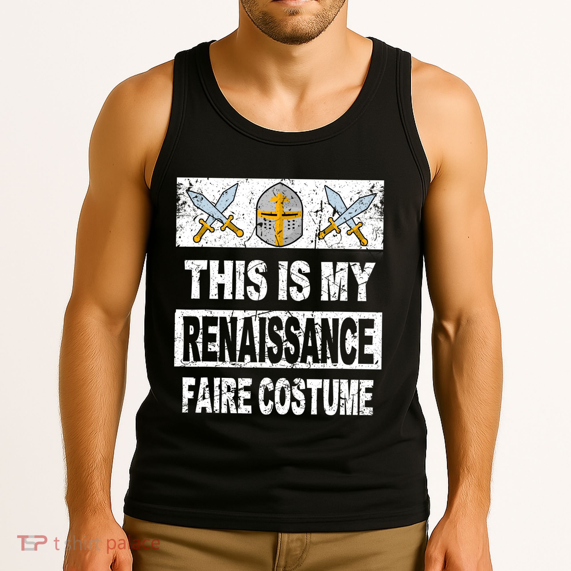 Retro Medieval Fest Renaissance Faire Costume Tank Top