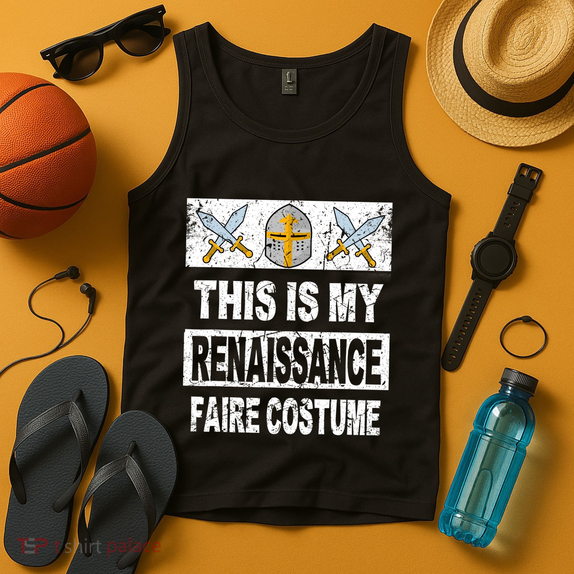 Retro Medieval Fest Renaissance Faire Costume Tank Top