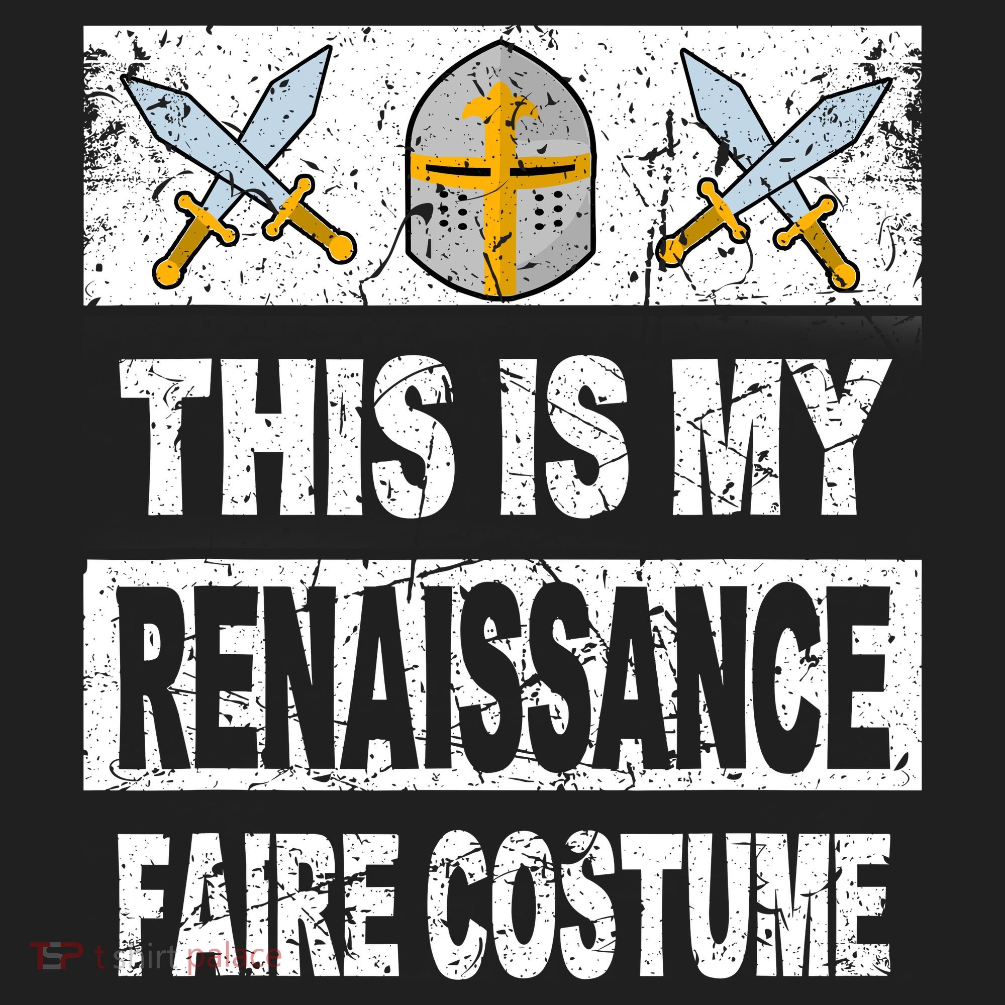 Retro Medieval Fest Renaissance Faire Costume Golf Towel