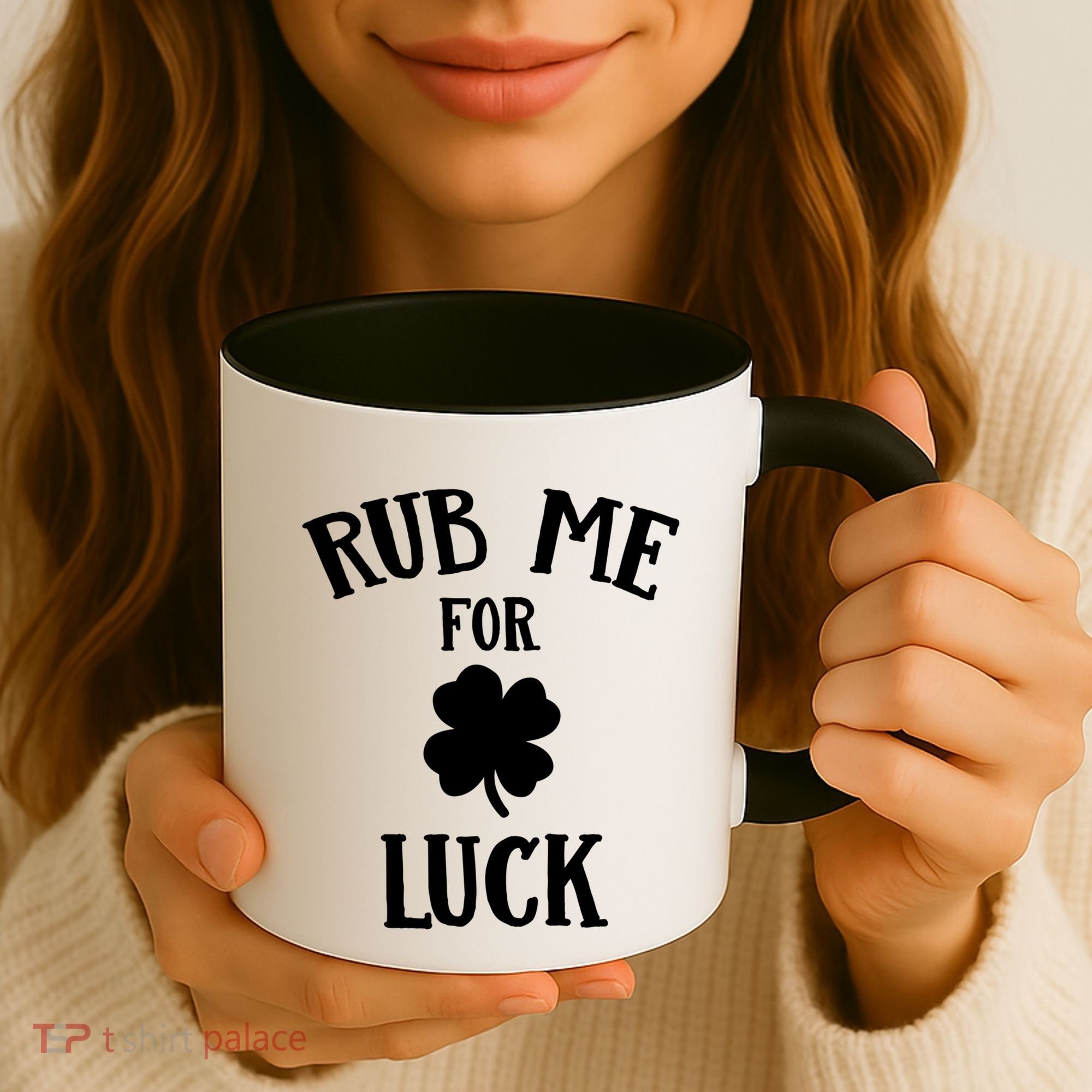 Rub Me For Luck Cool Gift Coffee Mug