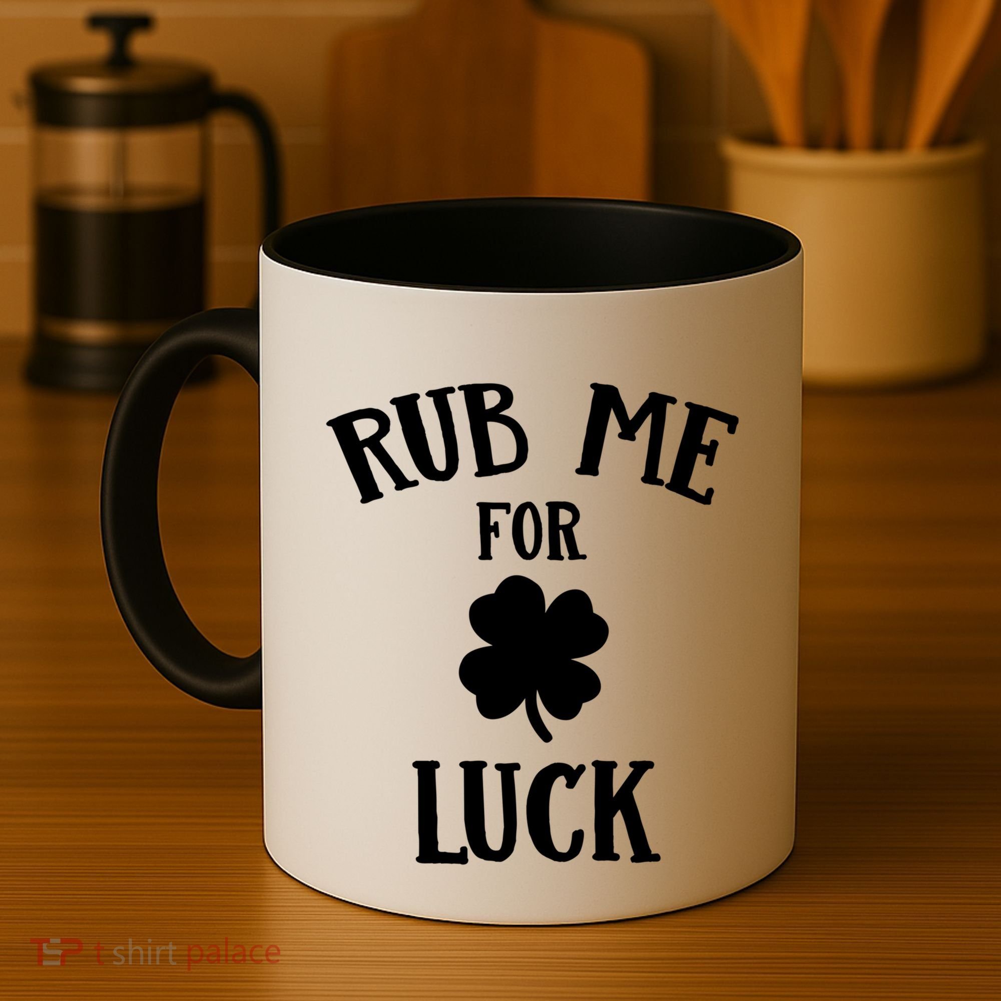 Rub Me For Luck Cool Gift Coffee Mug
