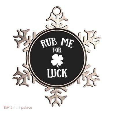 Rub Me For Luck Cool Gift Ornament
