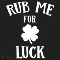 Rub Me For Luck Cool Gift Hat thumb 2