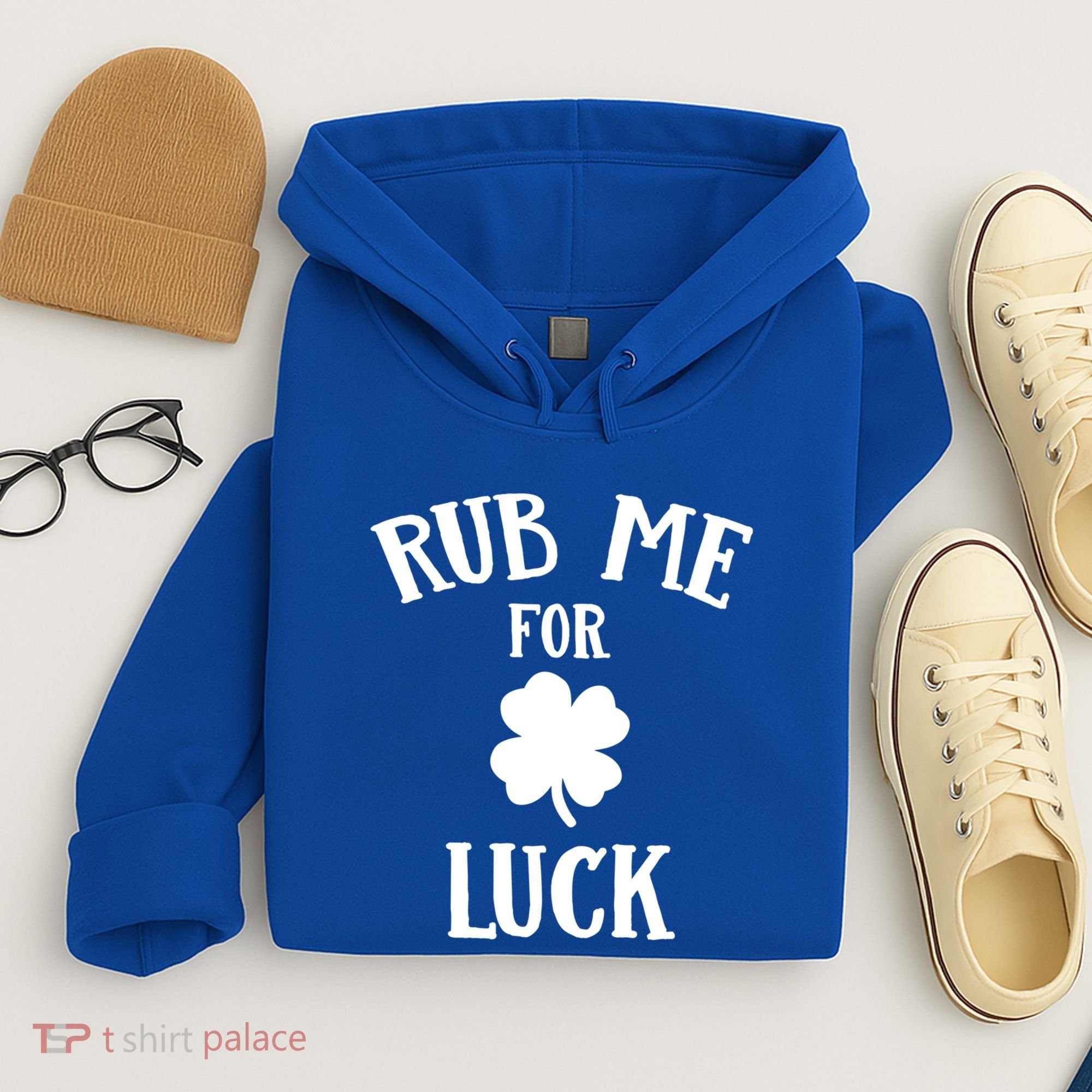 Rub Me For Luck Cool Gift Hoodie