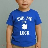 Rub Me For Luck Cool Gift Toddler T-Shirt thumb 2