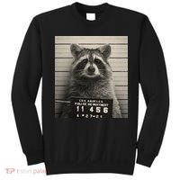 Raccoon Mugshot Funny Parody Sweatshirt thumb 0