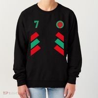 Retro7 Moroccan Football Morocco Soccer Morocco Flag Gift Women's Sweatshirt thumb 0