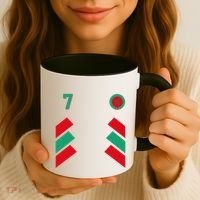 Retro7 Moroccan Football Morocco Soccer Morocco Flag Gift Coffee Mug thumb 3