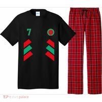 Retro7 Moroccan Football Morocco Soccer Morocco Flag Gift Pajama Set thumb 0