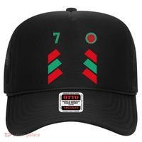 Retro7 Moroccan Football Morocco Soccer Morocco Flag Gift Hat thumb 0