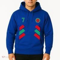 Retro7 Moroccan Football Morocco Soccer Morocco Flag Gift Hoodie thumb 2