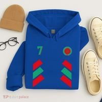 Retro7 Moroccan Football Morocco Soccer Morocco Flag Gift Hoodie thumb 4