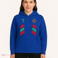 Retro7 Moroccan Football Morocco Soccer Morocco Flag Gift Hoodie thumb 5