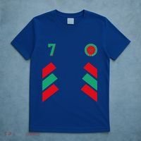 Retro7 Moroccan Football Morocco Soccer Morocco Flag Gift T-Shirt thumb 5