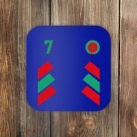 Retro7 Moroccan Football Morocco Soccer Morocco Flag Gift Coaster thumb 0