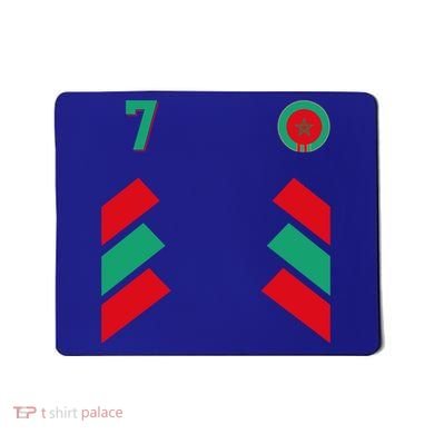 Retro7 Moroccan Football Morocco Soccer Morocco Flag Gift Mousepad