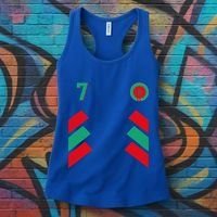 Retro7 Moroccan Football Morocco Soccer Morocco Flag Gift Women's Tank Top thumb 3