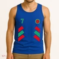 Retro7 Moroccan Football Morocco Soccer Morocco Flag Gift Tank Top thumb 3