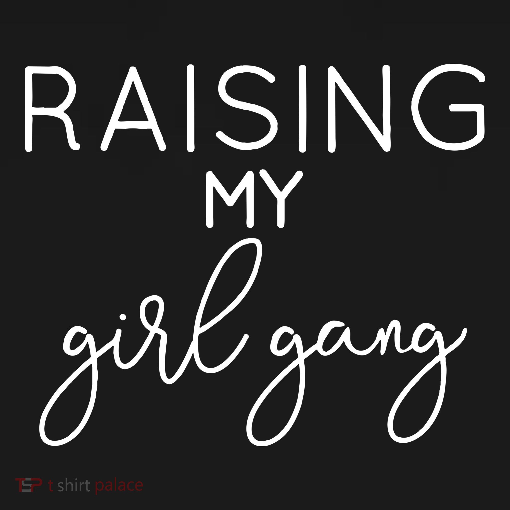 Raising My Girl Gang Mom Mothers Day Gift Momma Mommy Mama Women's Hoodie