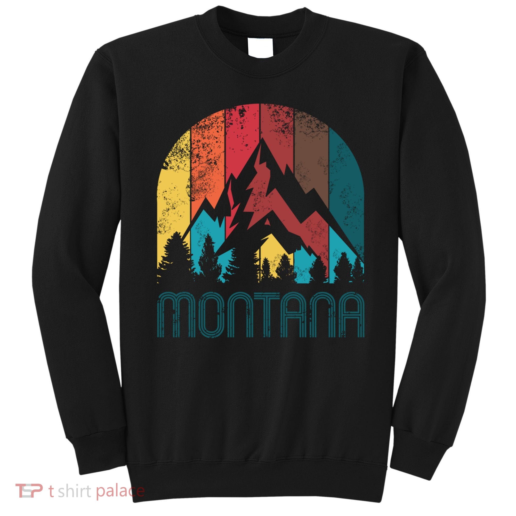 Retro Montana Gift For Men Women And Kids Sweatshirt