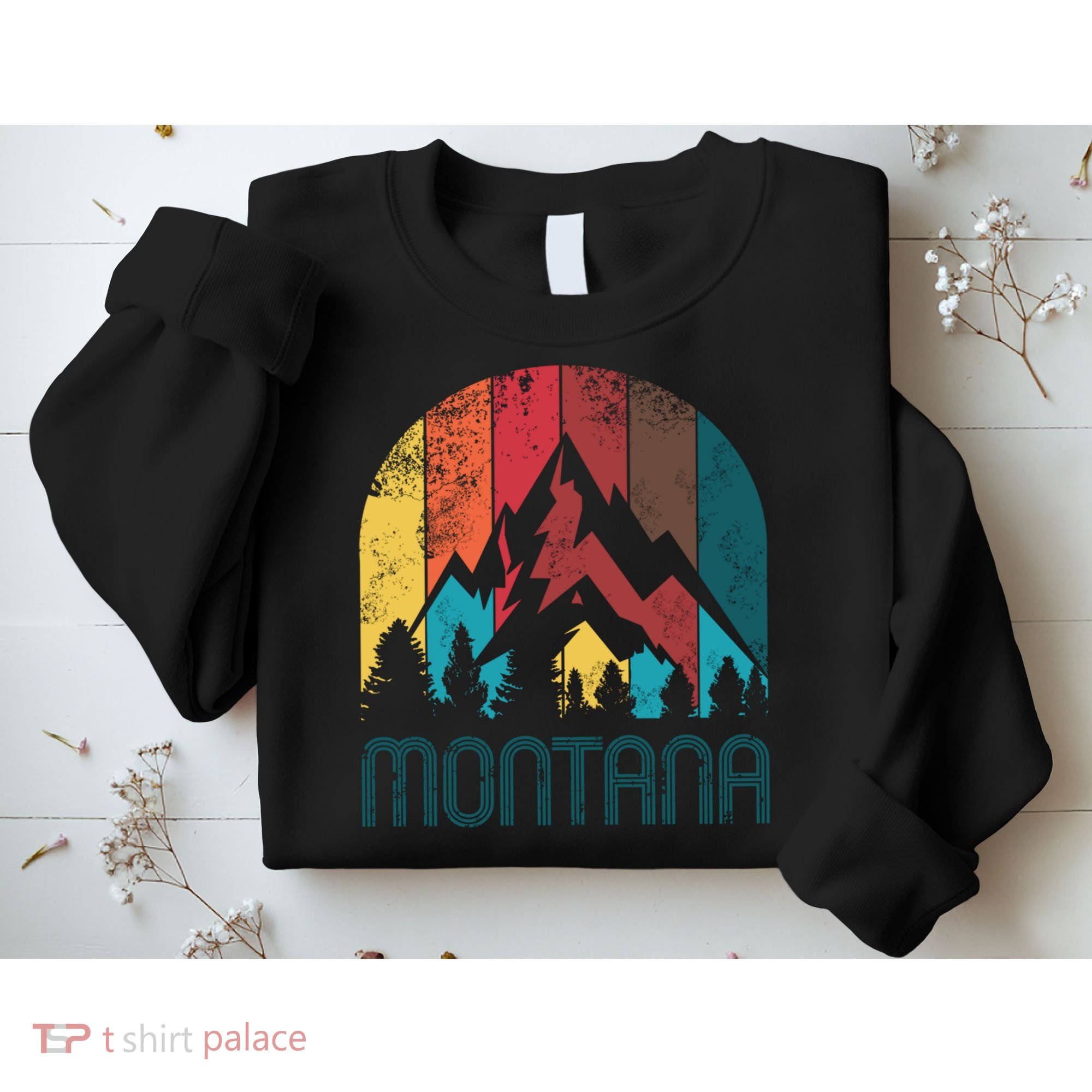 Retro Montana Gift For Men Women And Kids Sweatshirt