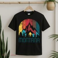 Retro Montana Gift For Men Women And Kids T-Shirt thumb 2