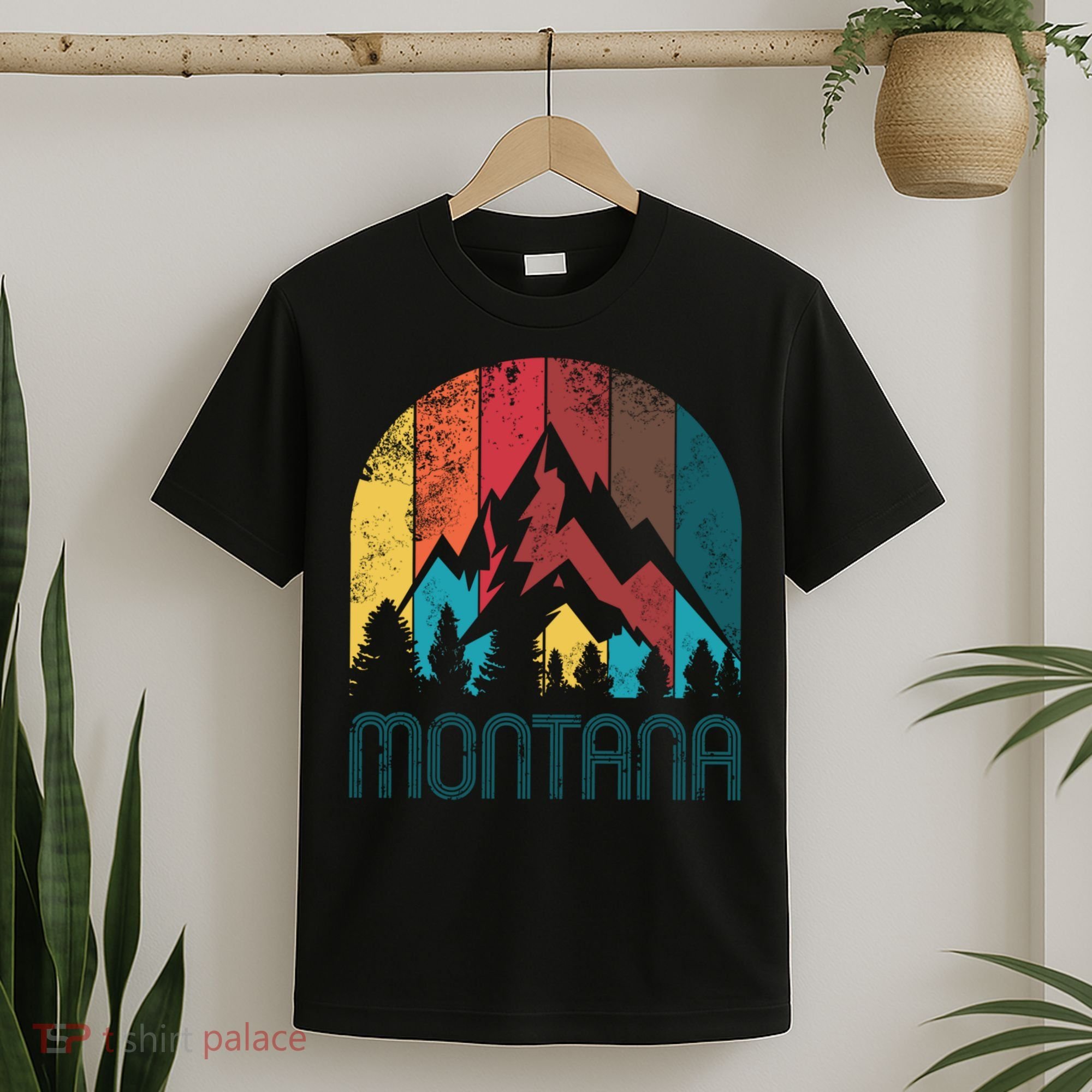 Retro Montana Gift For Men Women And Kids T-Shirt