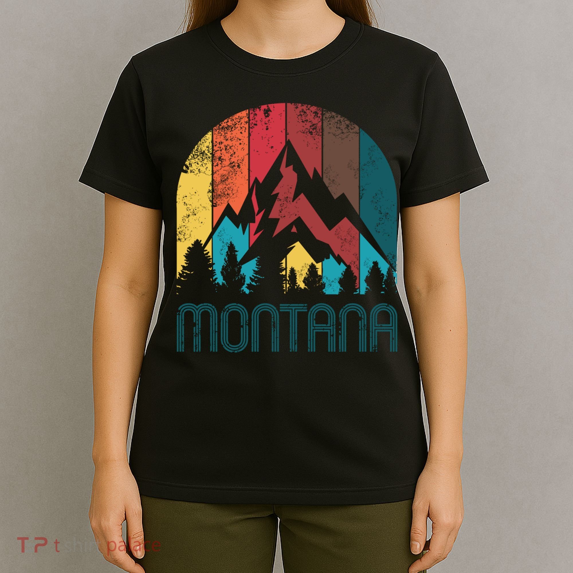 Retro Montana Gift For Men Women And Kids T-Shirt