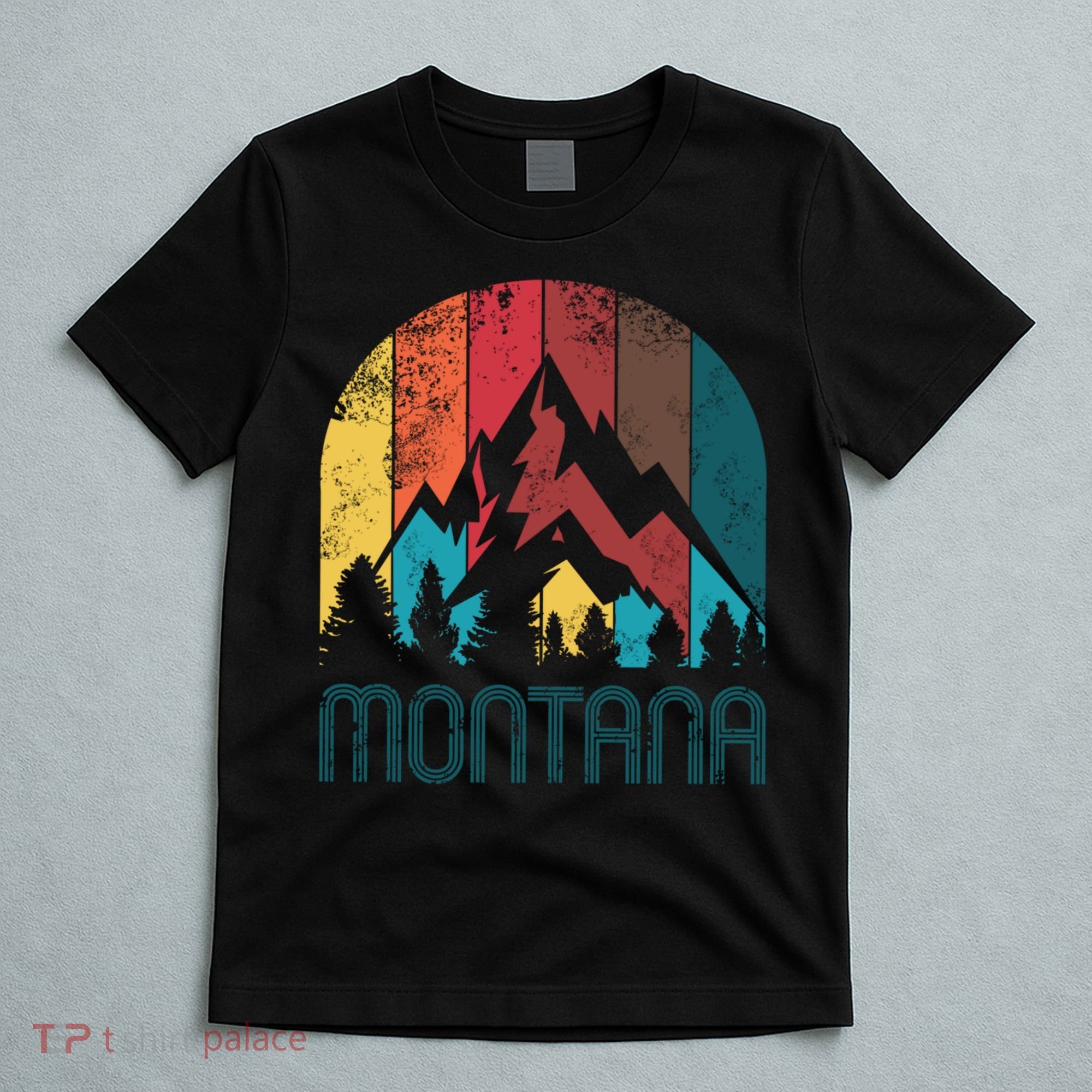 Retro Montana Gift For Men Women And Kids T-Shirt